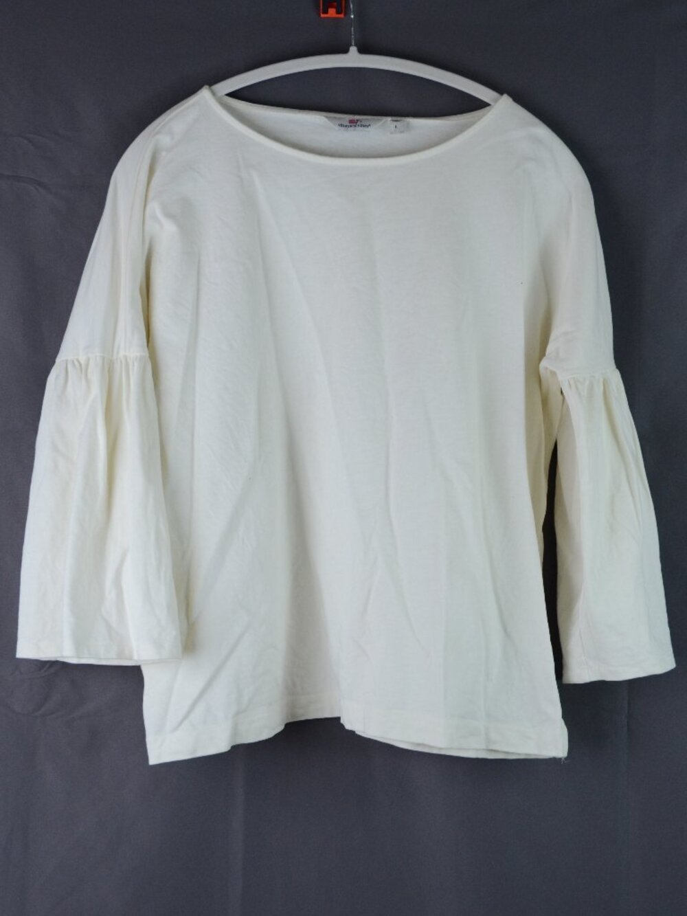 VINEYARD VINES Cotton Bell Sleeve Top